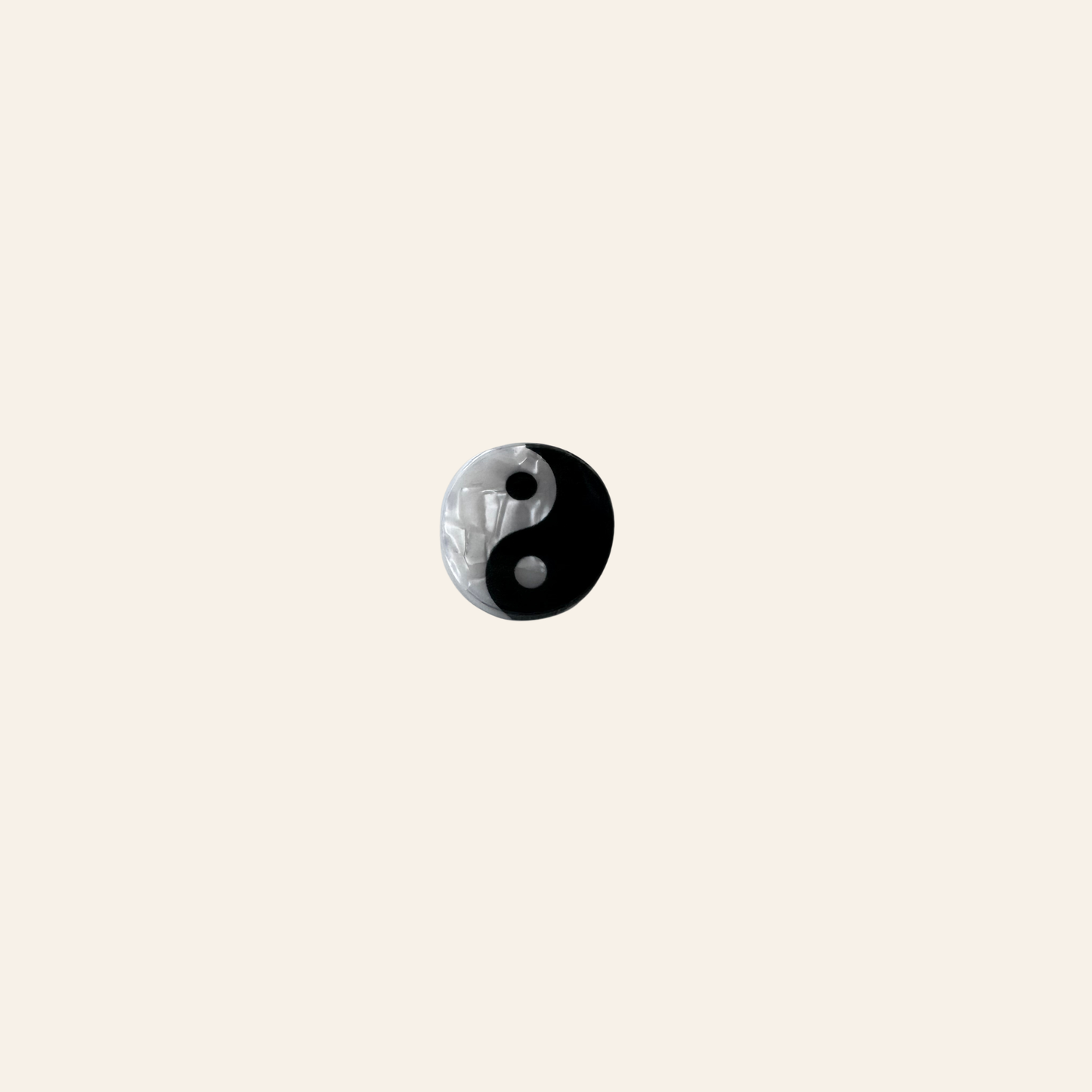 YIN YANG HAIR CLIP